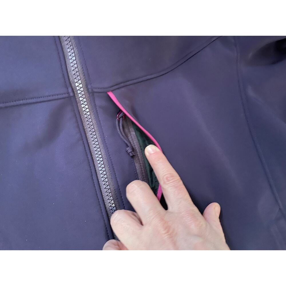 ARC'TERYX Vintage Women's Purple Softshell Jacket Gorpcore Hiking 00s sz M 8-10 - Picture 9 of 11